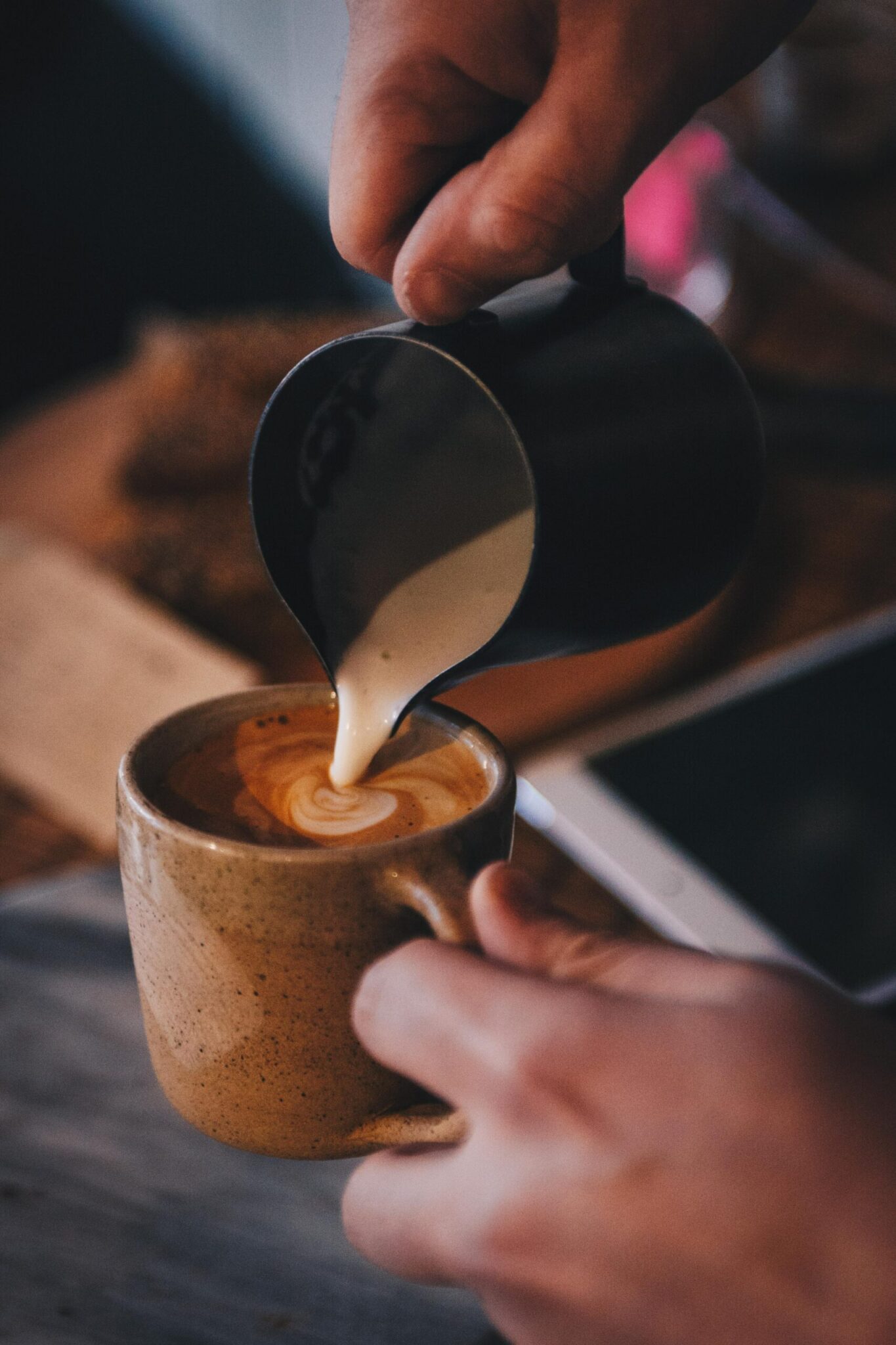 homemade oat milk for your coffee