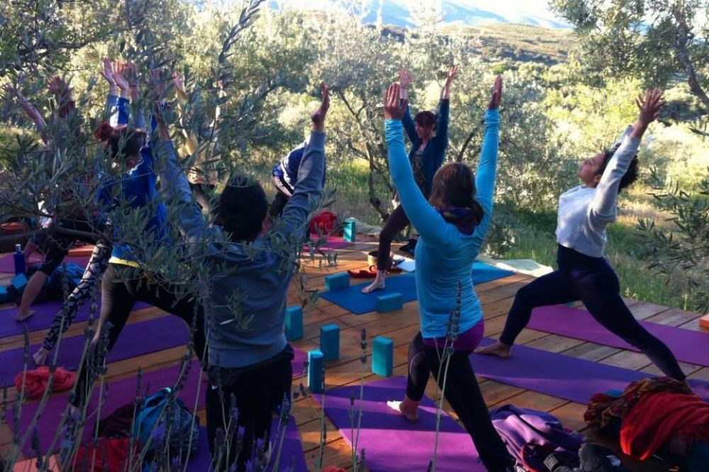 Permaculture yoga retreat Spain