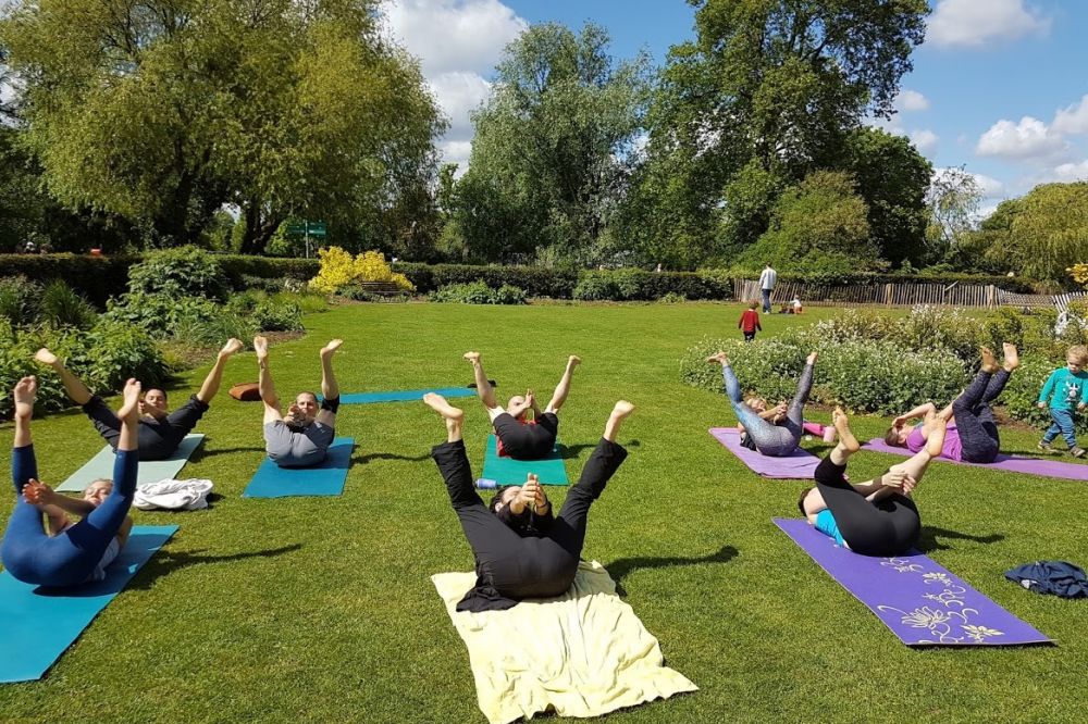 ECO Yoga Retreat in nature UK