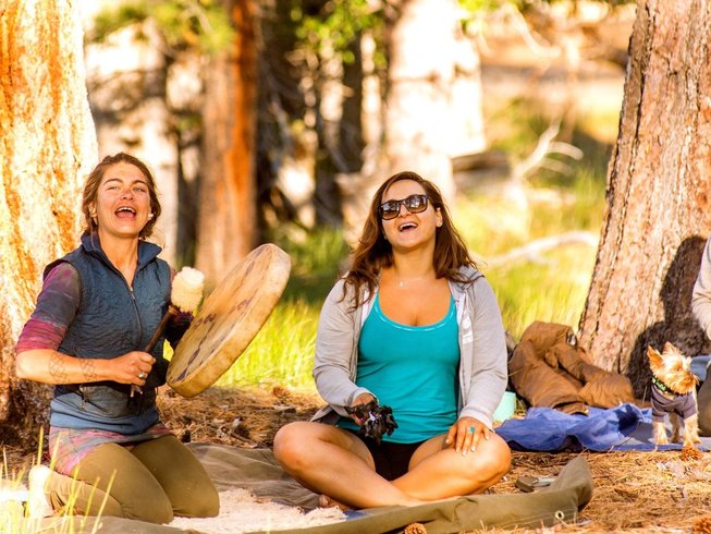 yoga retreat and hike california