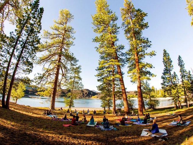 hike and retreat yoga california