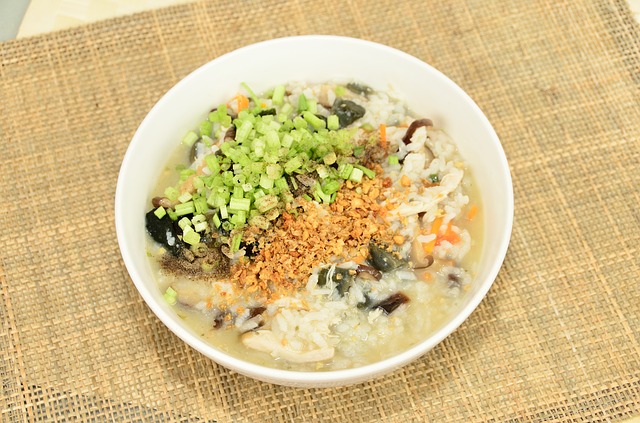 Vegan Carrot Congee