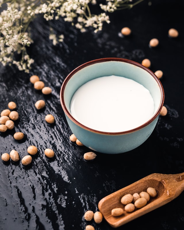 Homemade soy milk