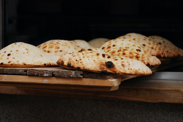 homemade flatbread