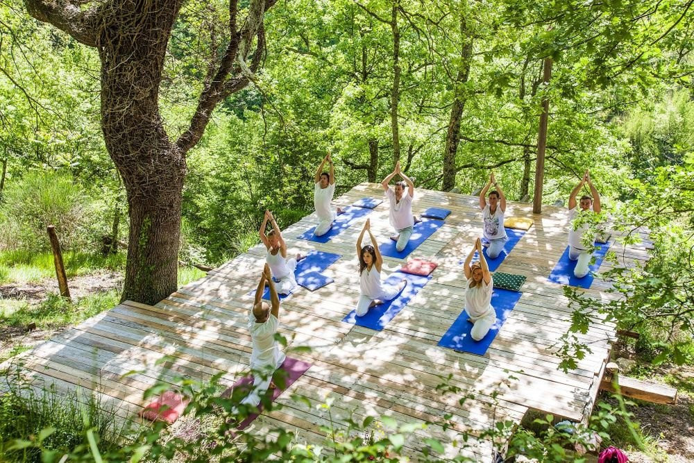 farm yoga retreat italy